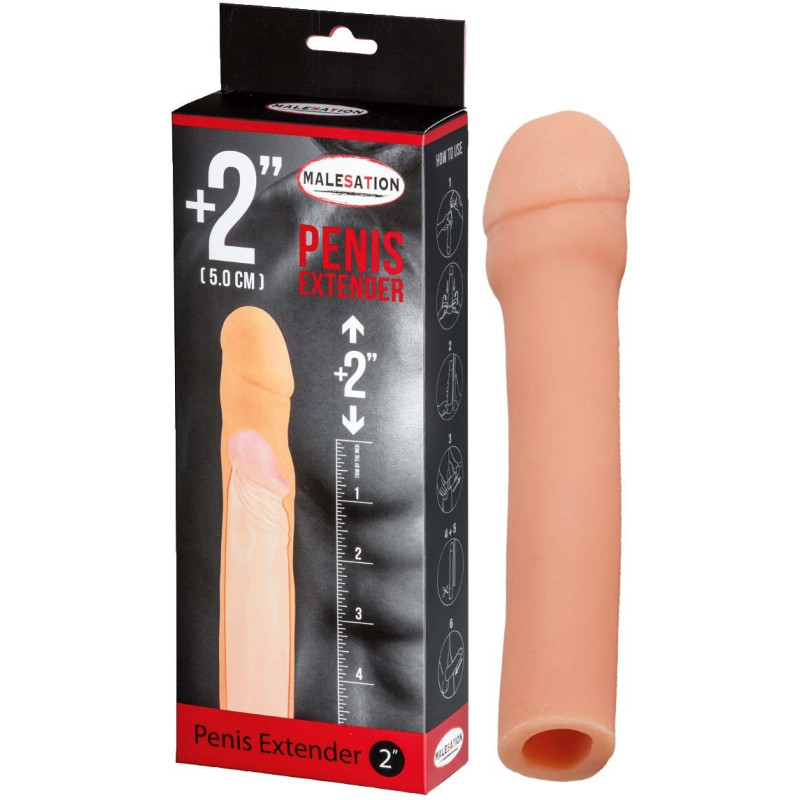 Extension pénis MALESATION +5cm