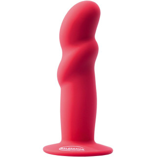 Par derrière Dildo ventouse ROBBIE SMALL rouge Malesation