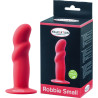 Par derrière Dildo ventouse ROBBIE SMALL rouge Malesation