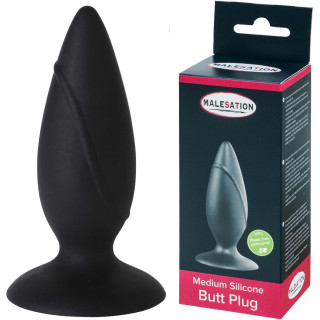 MALESATION plug ventouse noir MEDIUM