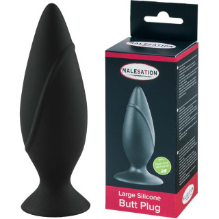 MALESATION plug ventouse noir LARGE