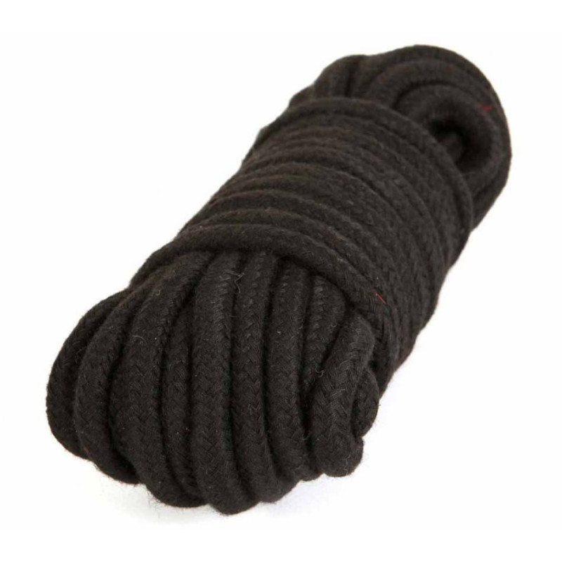 Corde de bondage 10m noire