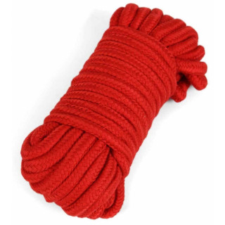 Corde de bondage 10m rouge