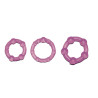 Lot 3 cockring Get Hard mauve