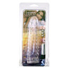 Gaine de pénis vibrante silicone tranparente