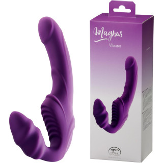 Gode ceinture strapless vibrant Magnus violet
