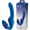 Gode ceinture strapless vibrant Magnus bleu