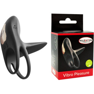 Cockring rechargeable Vibro Pleasure avec sa boîte