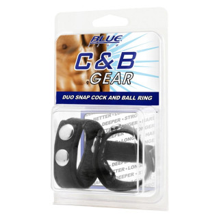 Cockring C&B Duo Snap and Ball Ring