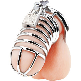 Cage chasteté homme Deluxe métal