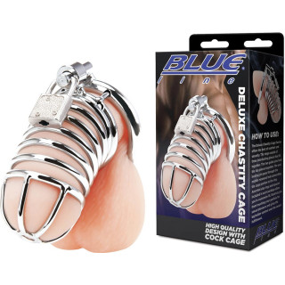 Cage chasteté homme Deluxe métal