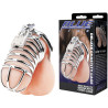 Cage chasteté homme Deluxe métal