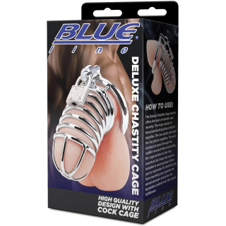Cage chasteté homme Deluxe métal