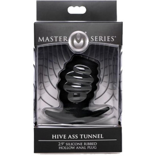Tunnel anal nervuré Hollow noir small