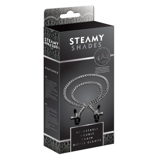 Backroom Pinces à seins double chaîne STEAMY SHADES Steamy Shades