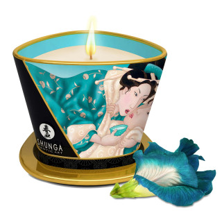 Bougie massage SHUNGA Fleurs des iles 170ml