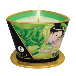 Bougie massage SHUNGA Thé Vert 170ml