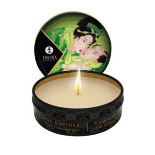 Bougie massage 30ml SHUNGA Thé vert
