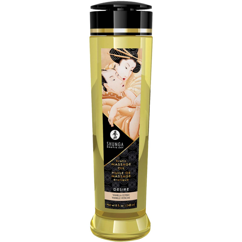 Huile massage SHUNGA 240ml vanille