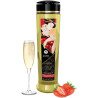 Huile massage SHUNGA 240ml fraise champagne