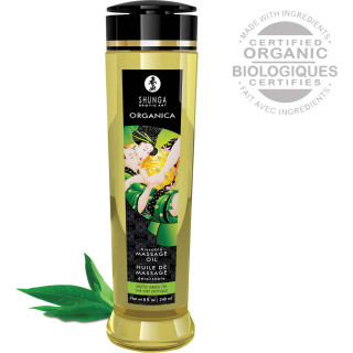 Huile massage SHUNGA 240ml thé vert