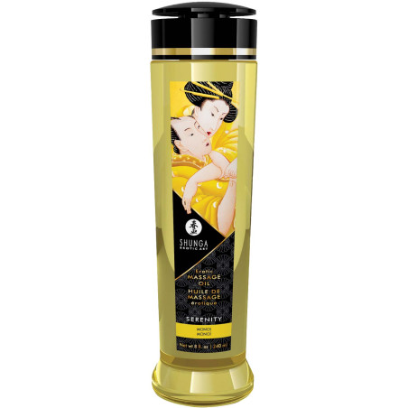 Huile massage SHUNGA 240ml monoï