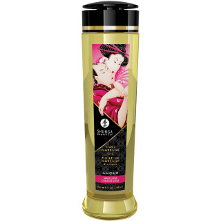 Huile massage SHUNGA 240ml Cœur de Lotus