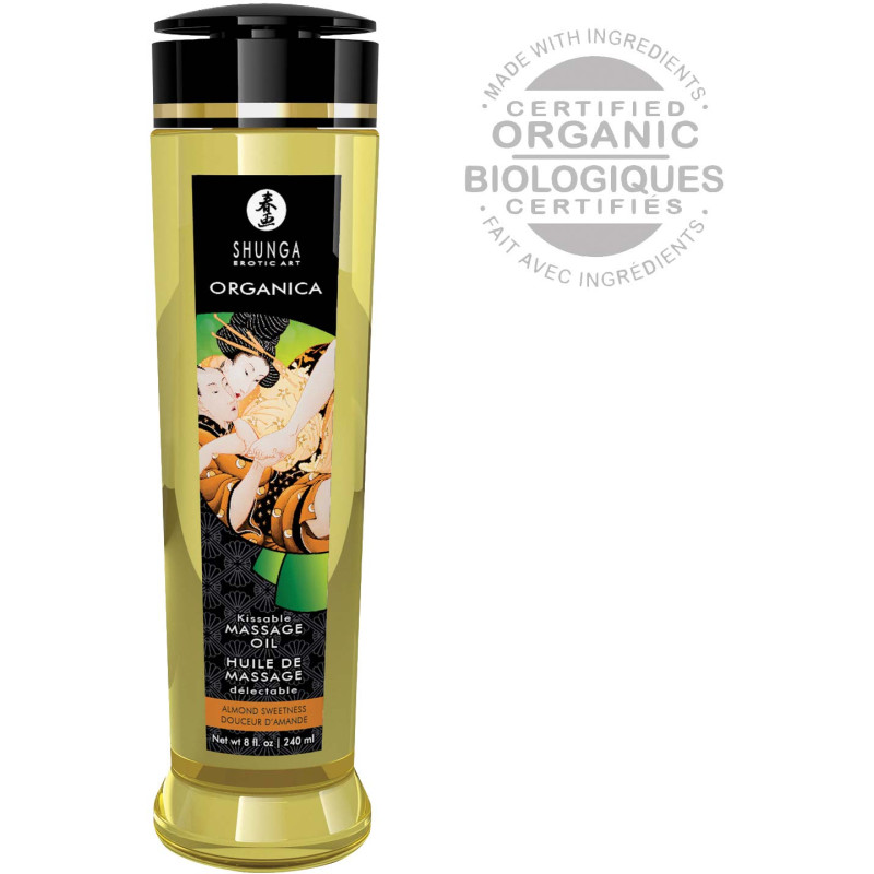 Huile massage SHUNGA 240ml Douceur d'Amande