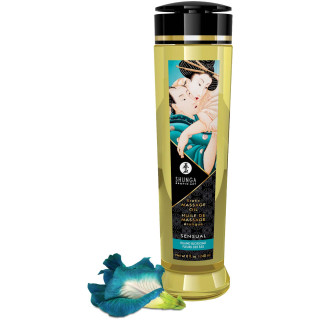 Huile massage SHUNGA 240ml fleurs des iles
