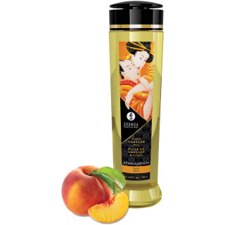 Huile massage SHUNGA 240ml pêche