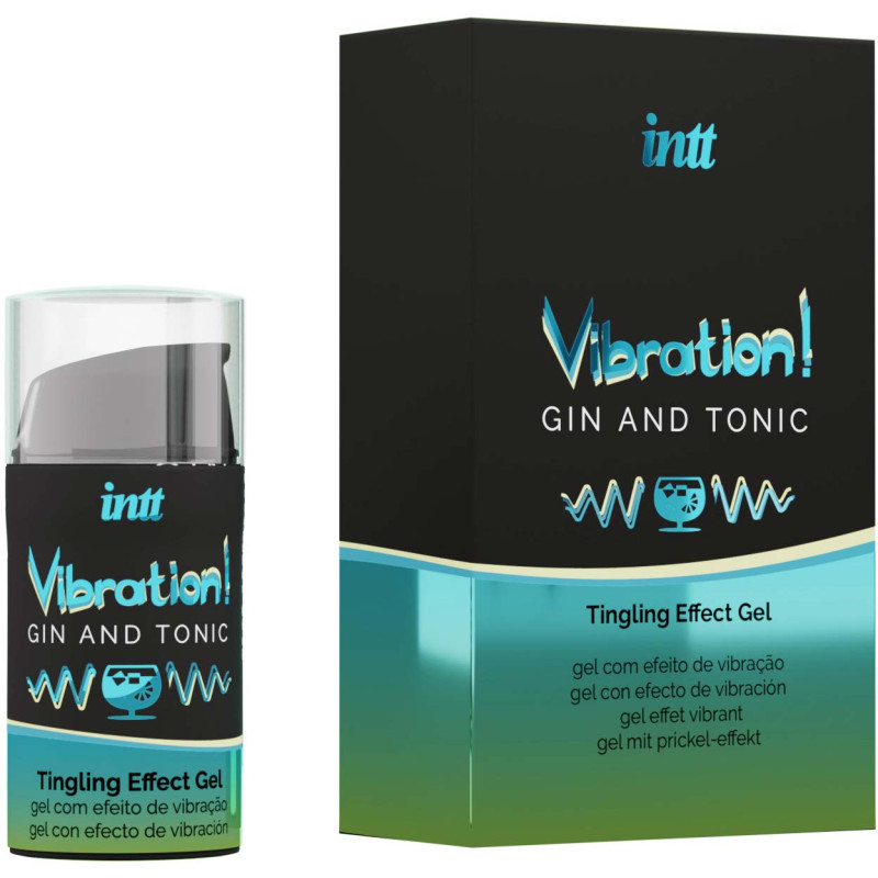 Gel effet vibrations Gin & Tonic 15ml