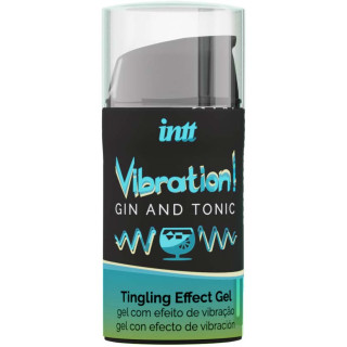 Gel effet vibrations Gin & Tonic 15ml flacon seul