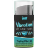 Gel effet vibrations Gin & Tonic 15ml flacon seul