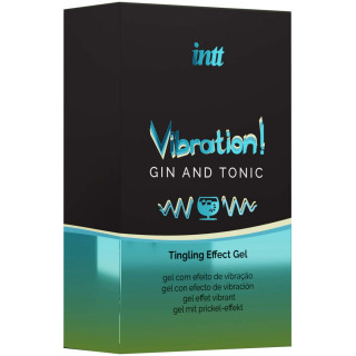 Gel effet vibrations Gin & Tonic 15ml packaging
