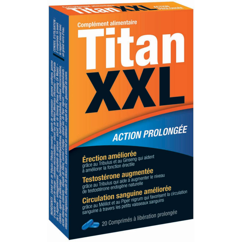 TITAN XXL performance 20 gélules
