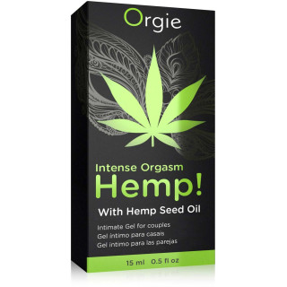 Gel d'excitation HEMP! au cannabis 15ml