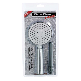Pommeau douche anale 3 fonctions argent