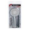 Pommeau douche anale 3 fonctions argent