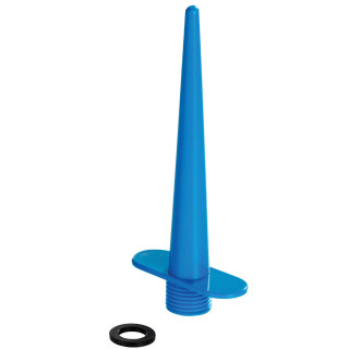 Pomme douche anale 1/2 130xØ20mm bleu