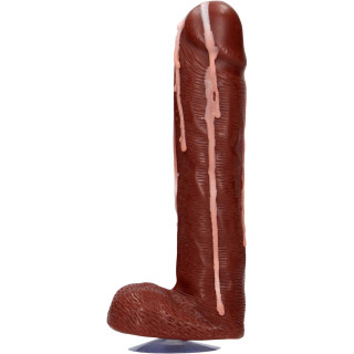 Savon pénis avec sperme Dicky Marron 18cm