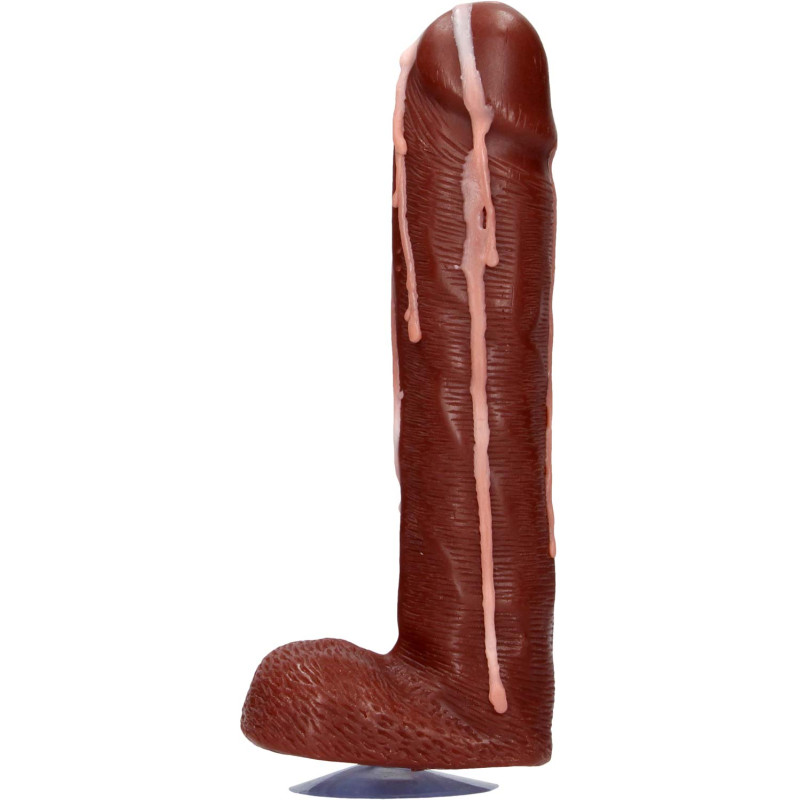 Savon pénis avec sperme Dicky Marron 18cm