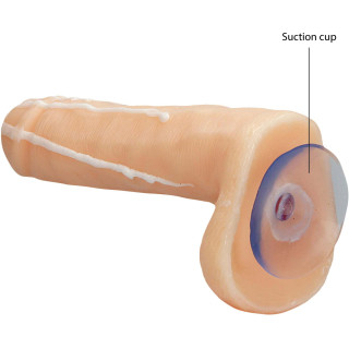 Savon pénis avec sperme Dicky Chair 18cm