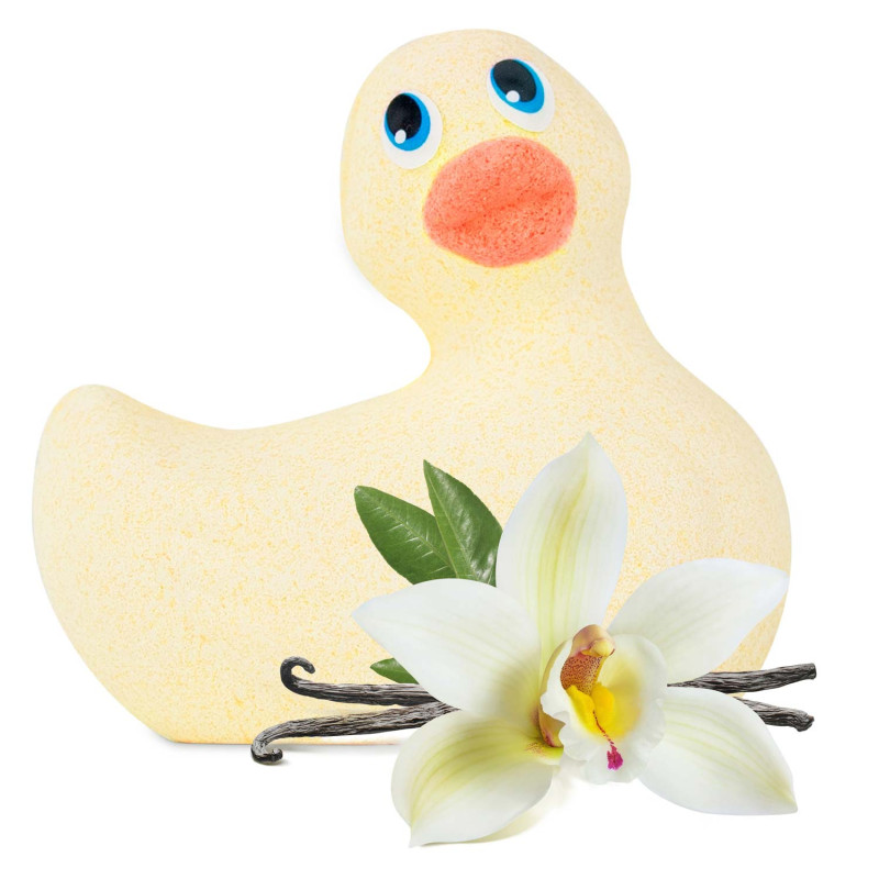 Canard bombe de bain moussante vanille