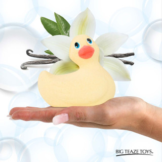 Canard bombe de bain moussante vanille