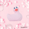Canard bombe de bain moussante rose