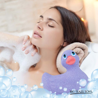 Canard bombe de bain moussante lavande