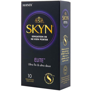10 préservatifs Skyn Elite MANIX sans latex