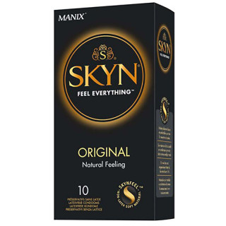 10 préservatifs Skyn MANIX Original sans latex