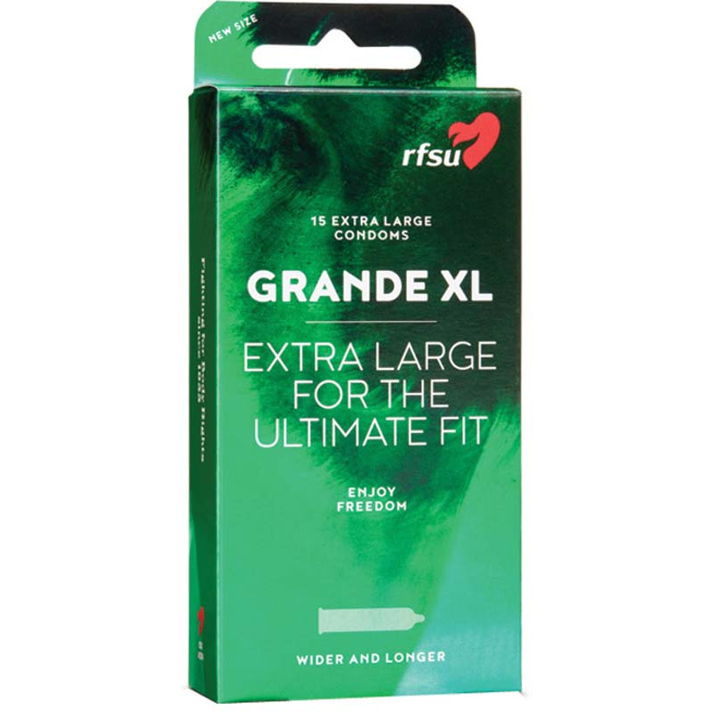 15x préservatifs RFSU XL