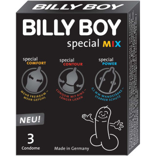 3 x Préservatifs BILLY BOY mix